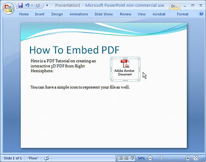 Word For Mac Embed Pdf